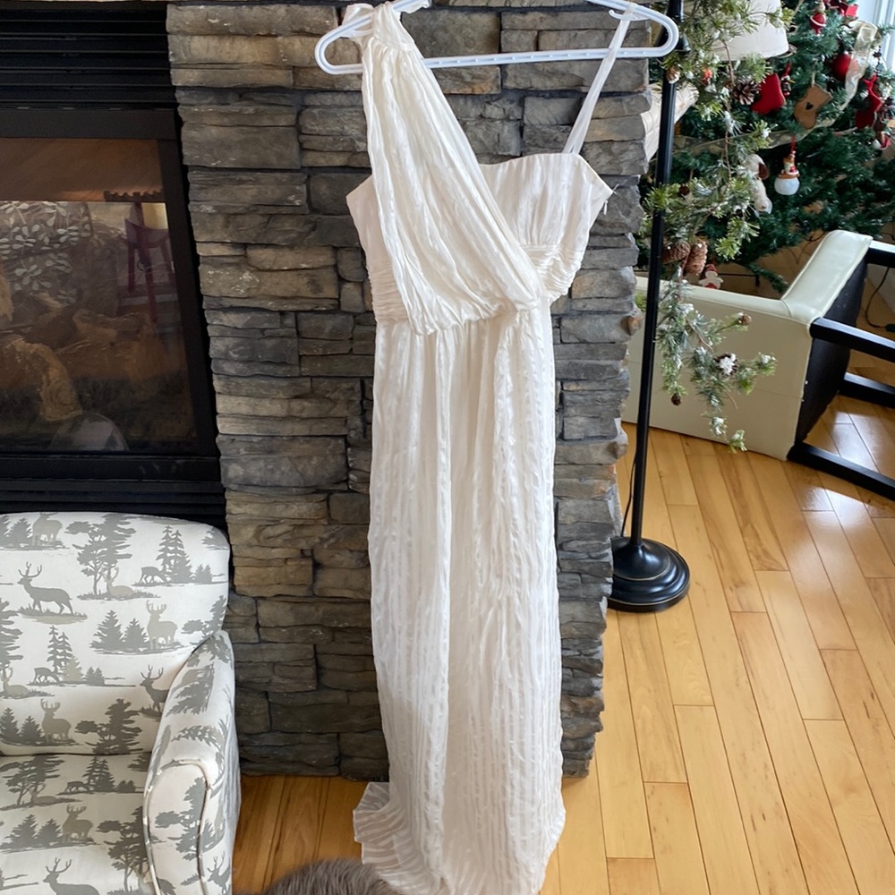 BCBG Grecian style maxi dress